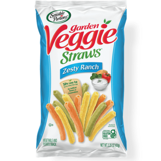 Sensible Portions Garden Veggie Straws