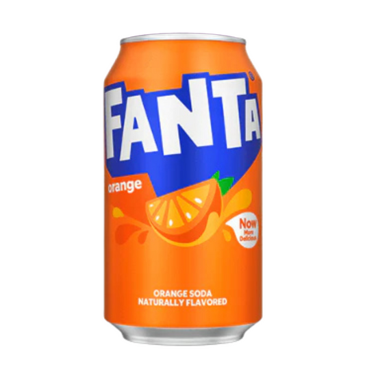 Fanta Orange Soda Pop